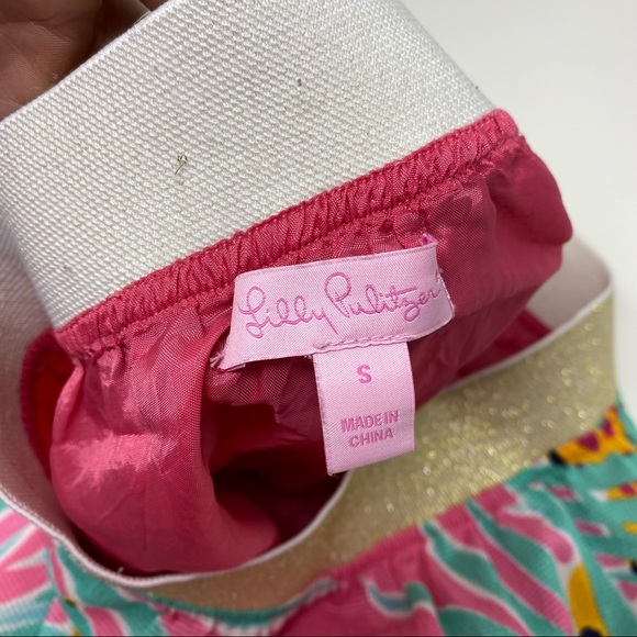 Lilly Pulitzer Pink Tropical Skirt Small - Picture 4 of 8